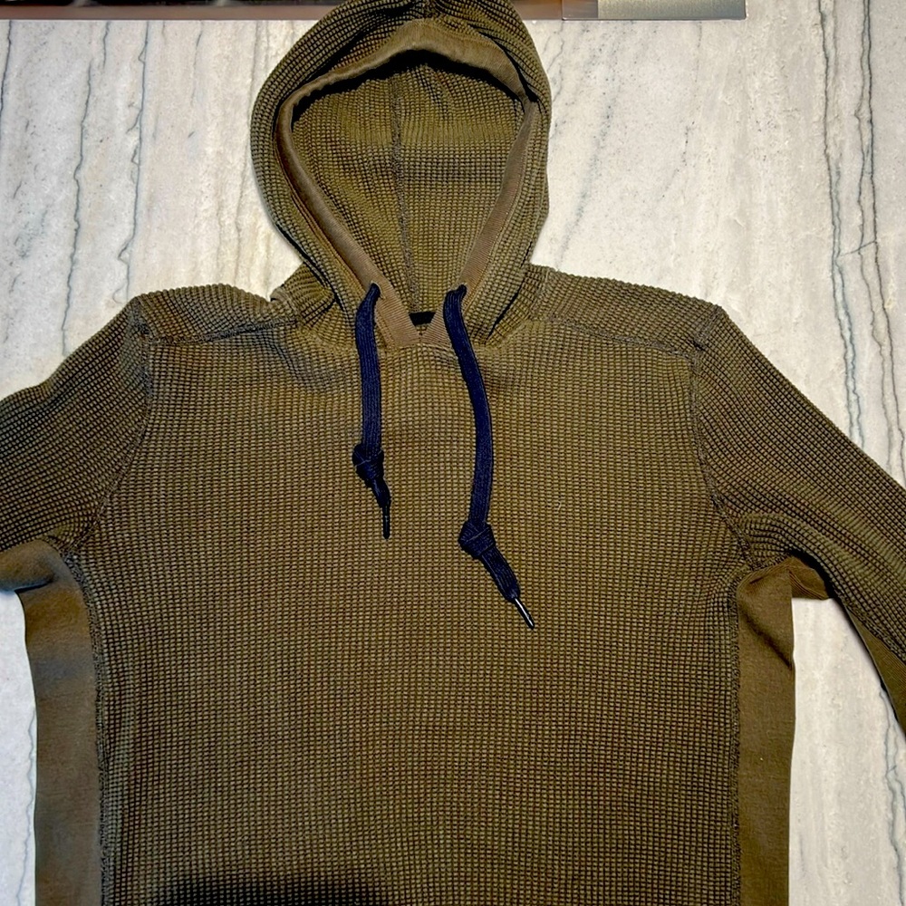 Raga and Bone Waffle Hoodie